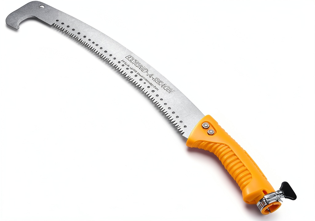 'Manual pruning saw in use'