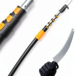 Buyplus Manual Pole Saw Pruner Orange-0
