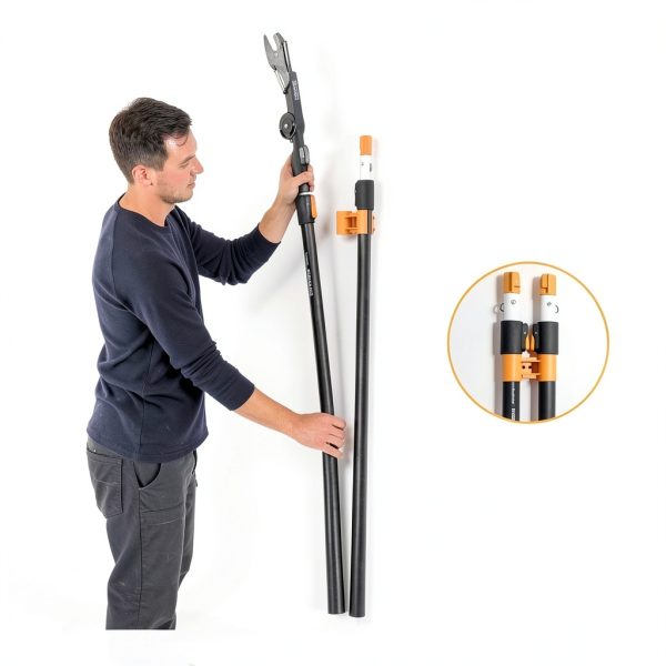 Fiskars X3 Double Hooked Saw Pole Saw Aluminum-10