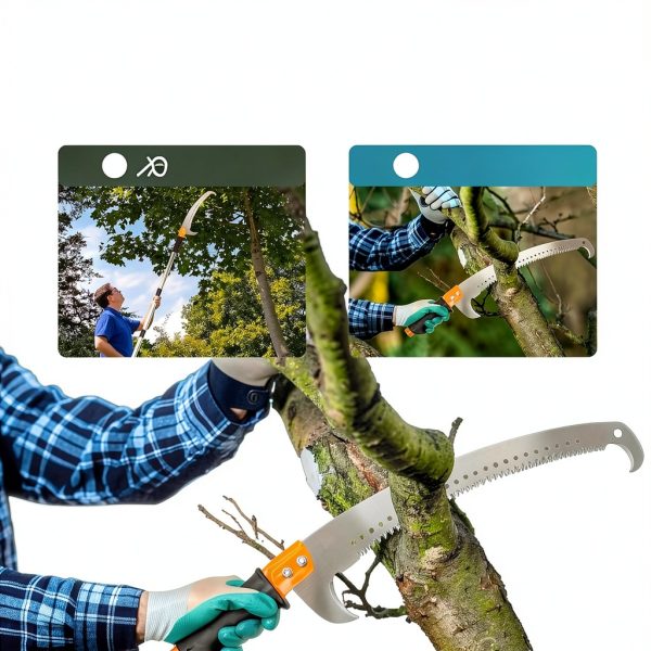 Haipeiyl Manual Pole Saw Silver Grey-4
