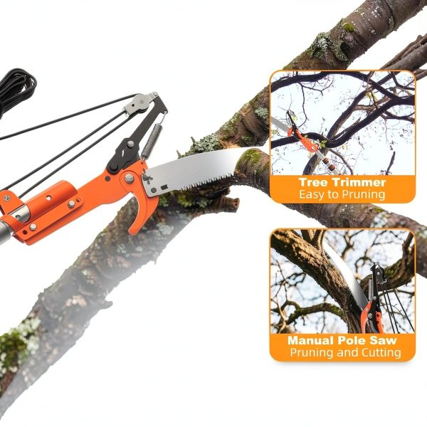 LAANPOLE 20FT Tree Trimmer Pole Saw-5