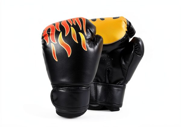 Odoland Boxing Training Gloves Faux Leather-2