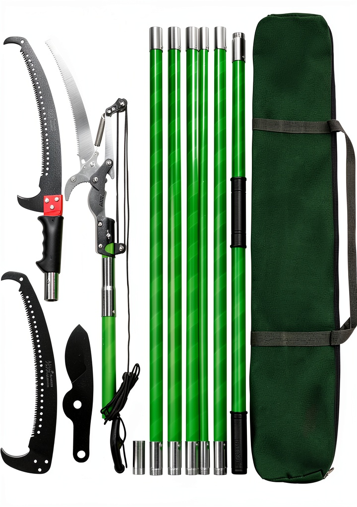Likeem Manual Pole Saw in use