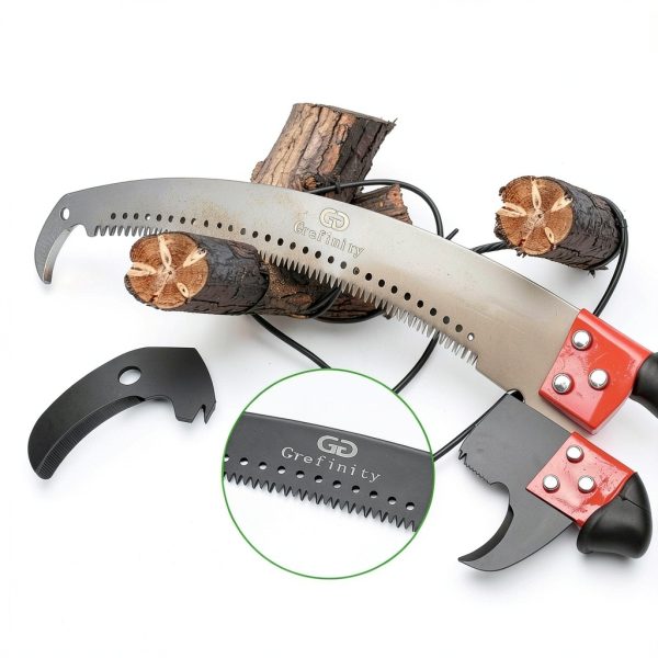 Grefinity Manual Pole Saws Green Stainless Steel-1