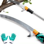Haipeiyl Manual Pole Saw Silver Grey-0