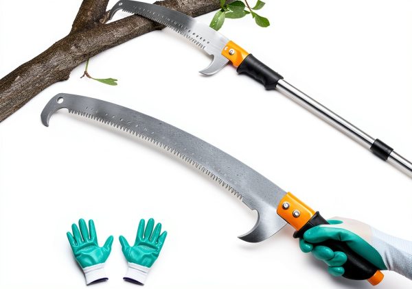 Haipeiyl Manual Pole Saw Silver Grey-0