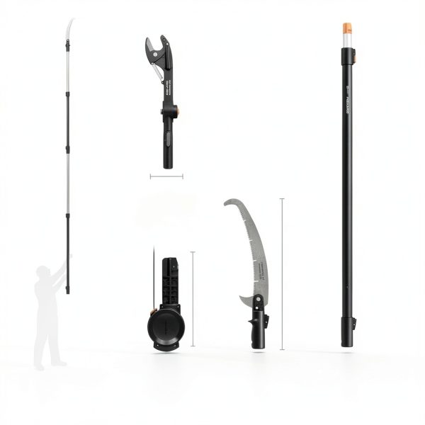 Fiskars X3 Double Hooked Saw Pole Saw Aluminum-6