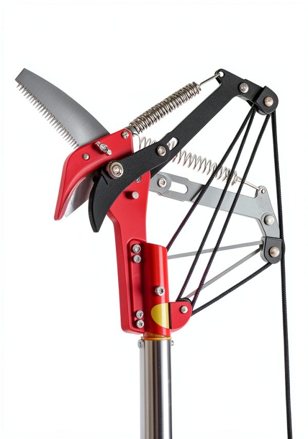 HLHgirl Manual Pole Saws for Tree Trimming Yellow-4