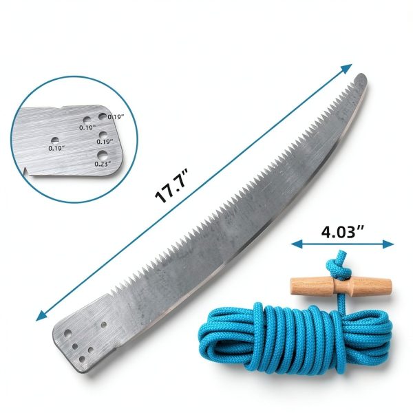 Dimakung Manual Pole Saw Blade & Rope-1