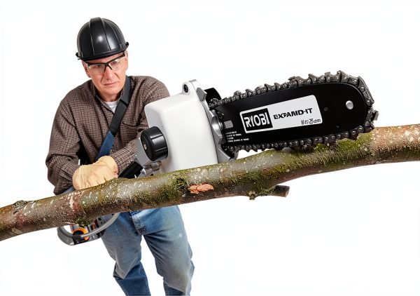Ryobi 18V Battery Pole Saw 10in Blade Wood-1