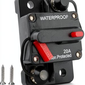 RED WOLF 20A Circuit Breaker DC 12V-48V-0